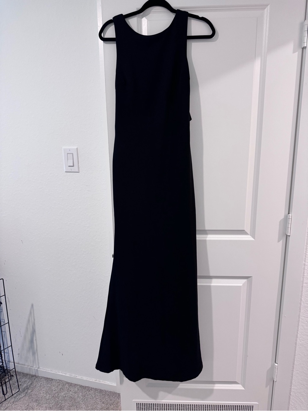 Lulu's Black Sleeveless Maxi Dress